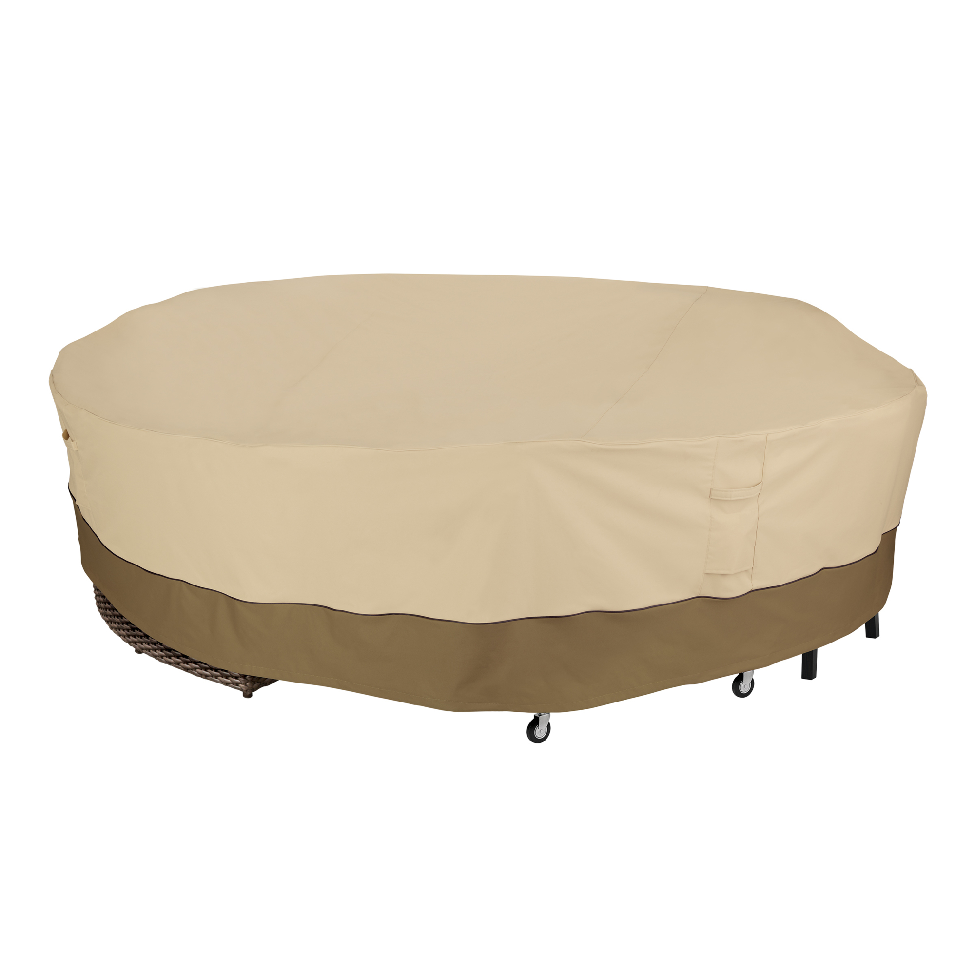 Classic Accessories Veranda, General Purpose Furn Cover, Cover Type Universal, Primary Color Tan, Primary Material Polyester, Model# 56-087-011501-00